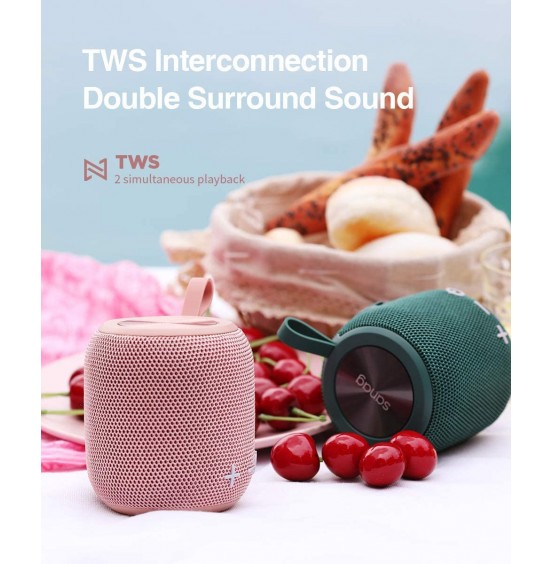 Portable Bluetooth Speaker,SANAG Mini Bluetooth 5.0 Dual Pairing Wireless Speaker, 360 HD Surround Sound & Rich Stereo Bass,24H Playtime, IPX67 Waterproof for Travel, Outdoors, Home and Party Portable Bluetooth Speaker,SANAG Mini Bluetooth 5.0 Dual Pairing Wireless Speaker, 360 HD Surround Sound & Rich Stereo Bass,24H Playtime, IPX67 Waterproof for Travel, Outdoors, Home and Party